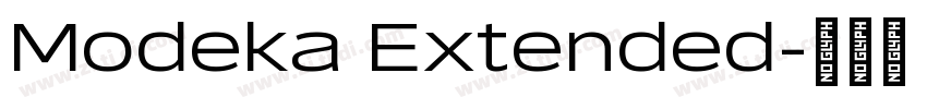 Modeka Extended字体转换